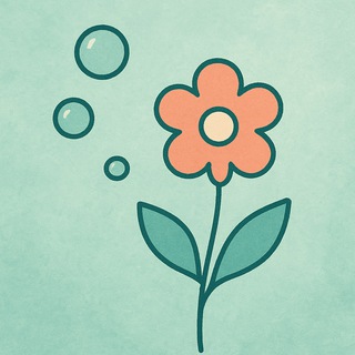 Bubbling flower