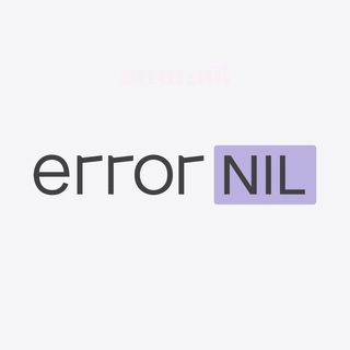 ErrorNil. iOS-разработка