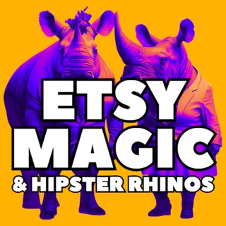 Etsy Magic and Hipster Rhinos