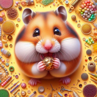 Голодный хомяк 🐹 |рукоделие, творчество, handmade.