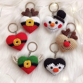 Вязаные брелочки и миниатюрные игрушки❤️