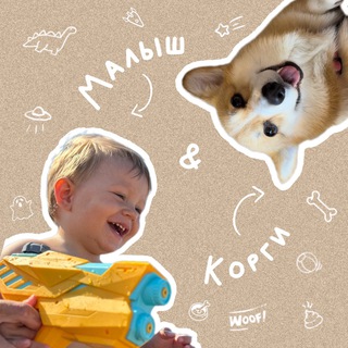 Малыш и корги