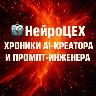 🤖 НейроЦЕХ | Хроники AI-креатора и промпт-инженера Санчика