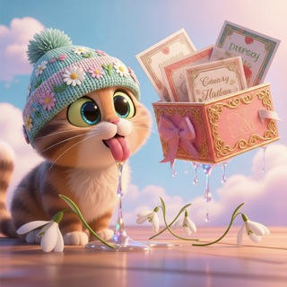 Открытки от Кота 🎁