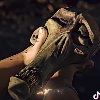 The only light