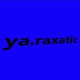ʏᴀ.ʀᴀxᴀᴛɪᴄ ✘