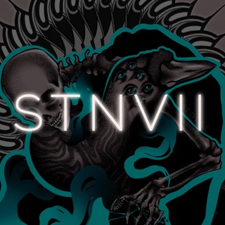 STNVII | тату москва спб | black&teal tattooing