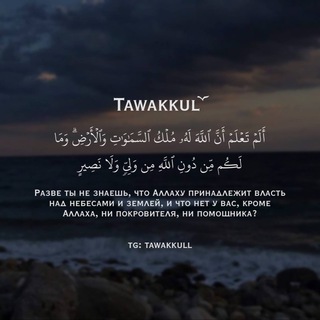 tαwαkkul ོ