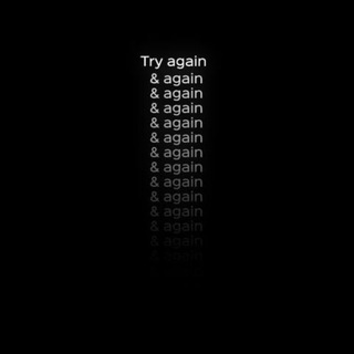 try again